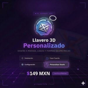 Llaveros 3D Personalizados