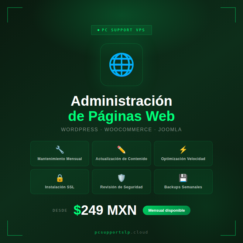 Administración de Páginas Web