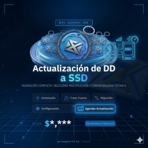 Actualización de DD a SSD (Speed Boost Pack)